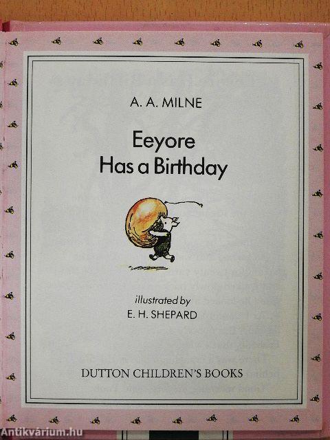 Eeyore Has a Birthday