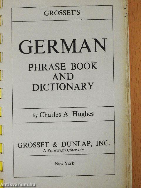 German Phrase Book and Dictionary for travelers