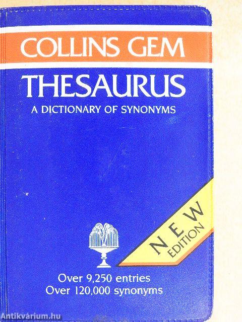 Collins Gem Thesaurus