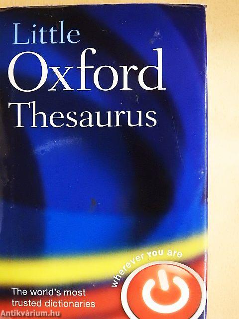 Little Oxford Thesaurus