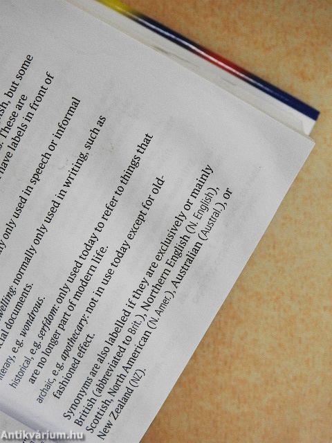 Little Oxford Thesaurus