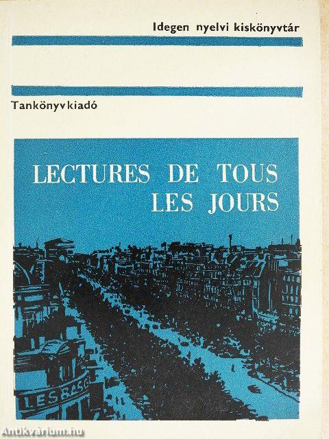 Lectures de tous les jours
