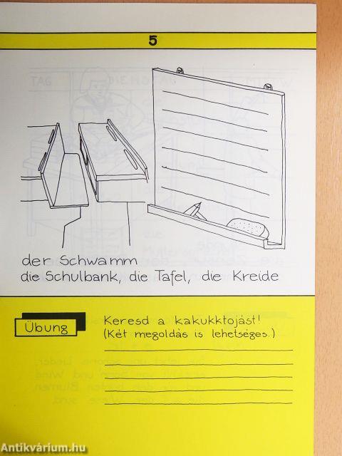 Tizenegyes kifestő munkafüzet 1990. május