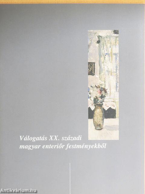 Válogatás XX. századi magyar enteriőr festményekből