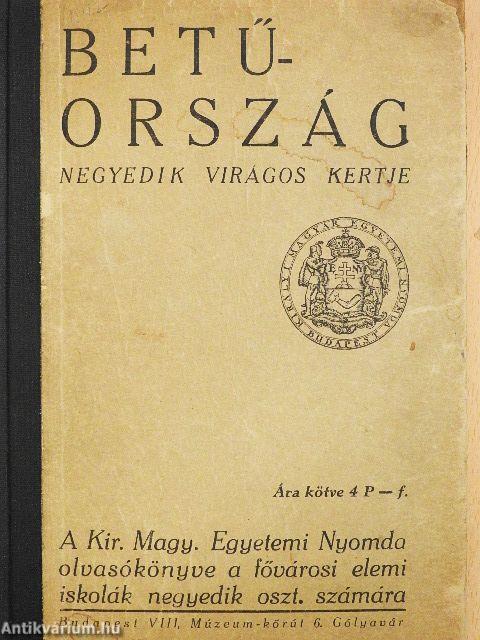 Betűország negyedik virágos kertje