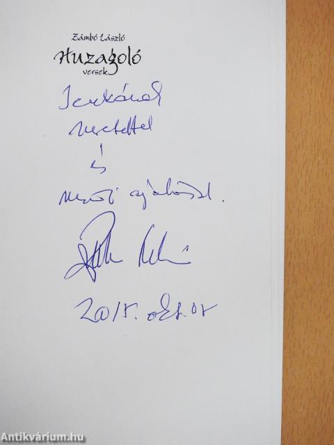 Huzagoló (dedikált példány)