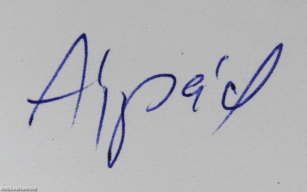 A szeri vitéz (dedikált példány)