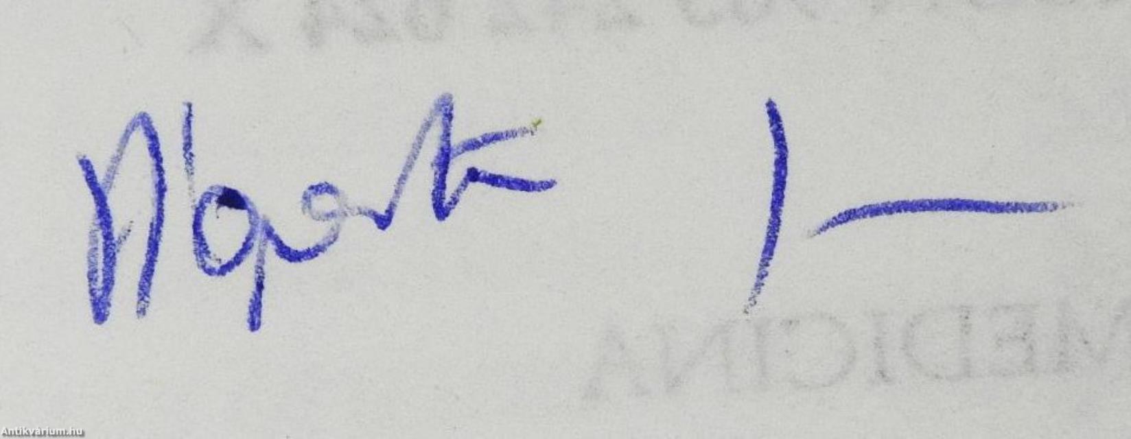 Szkizofrénia (dedikált példány)