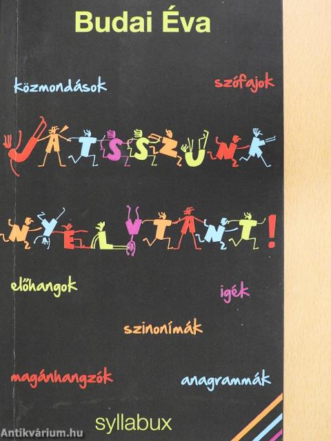 Játsszunk nyelvtant! (dedikált példány)
