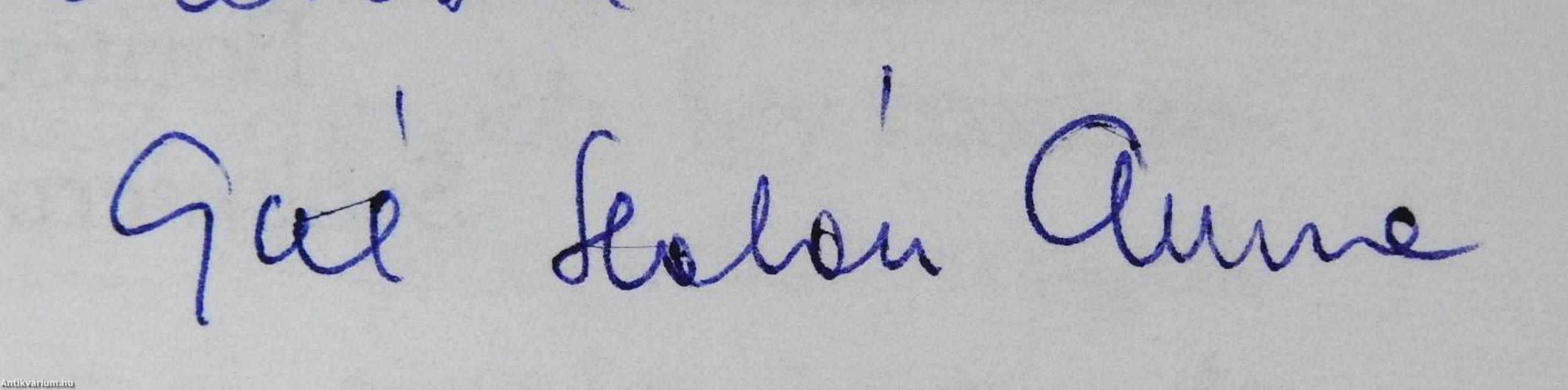 Kávé a teraszon (dedikált példány)