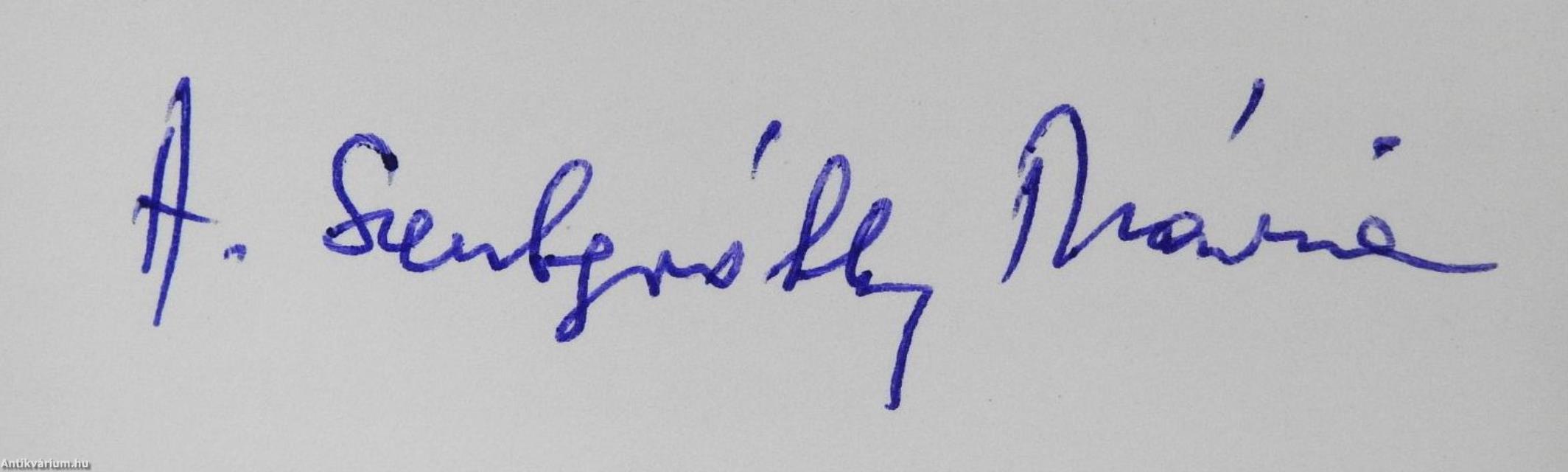 Megjárt utak (dedikált példány)