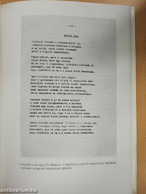 Kassák Lajos Bartók-verse