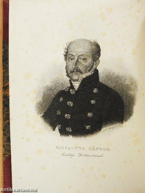 Kisfaludi Kisfaludy Sándor minden munkái I-VI. (töredék)