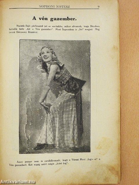 Soproni Notesz 1933/1-17.