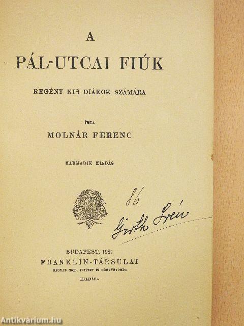 A Pál-utcai fiúk