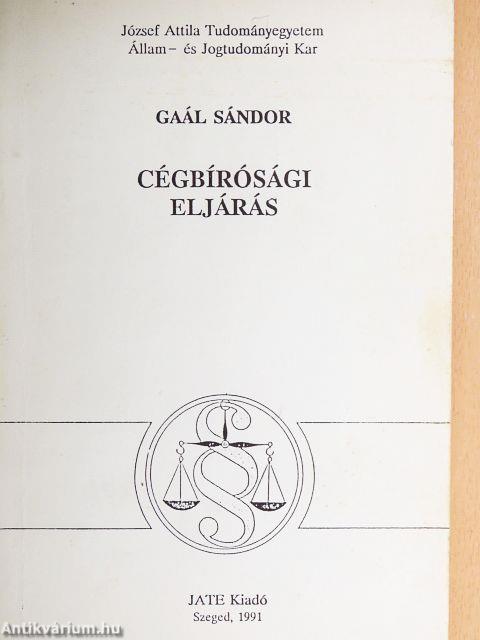 Cégbírósági eljárás