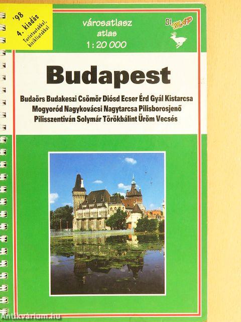 Budapest városatlasz