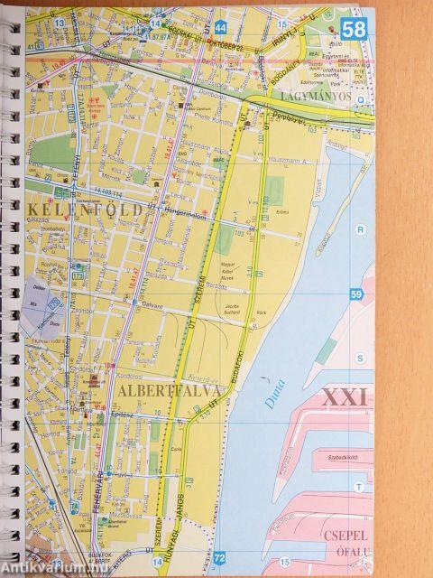 Budapest városatlasz