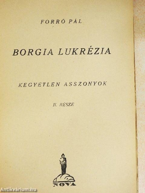 Borgia Lukrézia