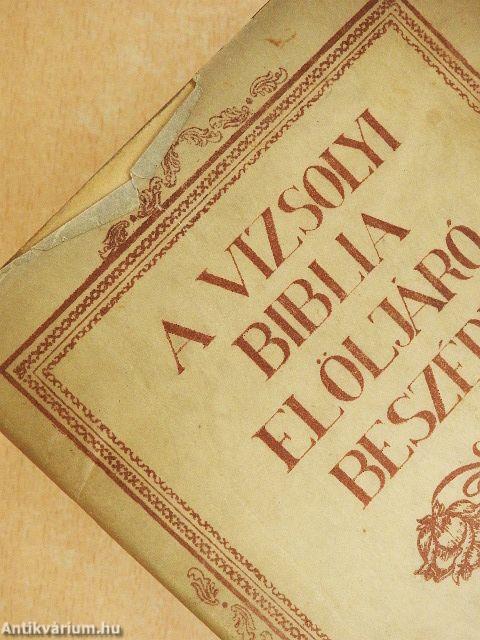 A Vizsolyi Biblia előljáró beszéde