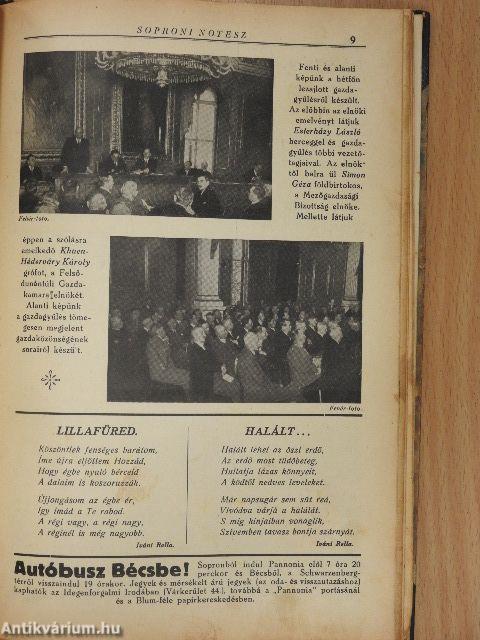 Soproni Notesz 1933/1-17.
