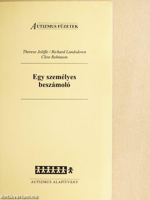 Egy személyes beszámoló