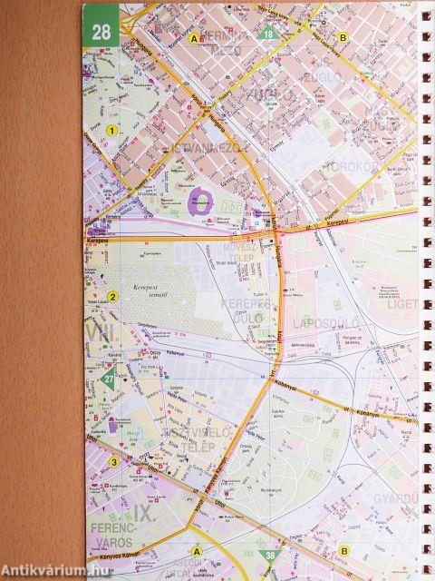 Budapest városatlasza