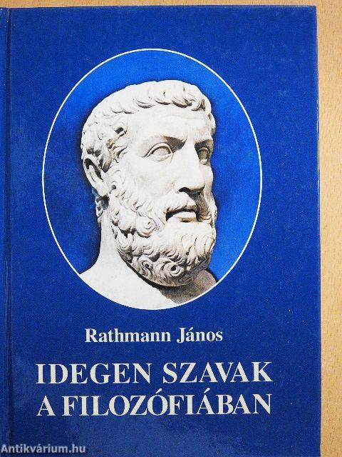 Idegen szavak a filozófiában