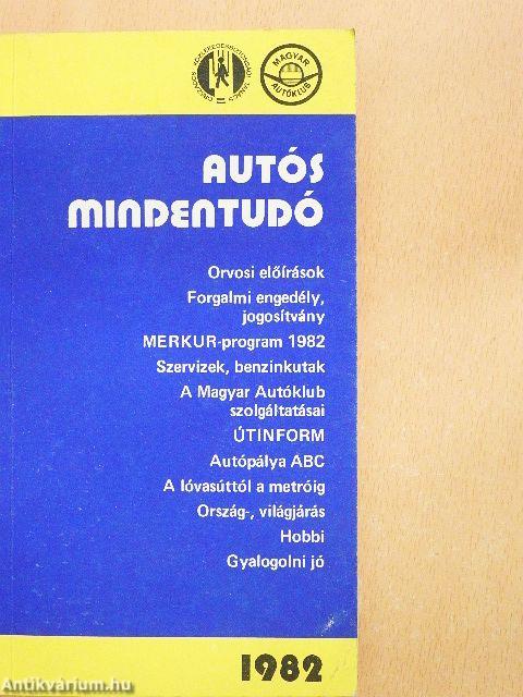 Autós mindentudó 1982