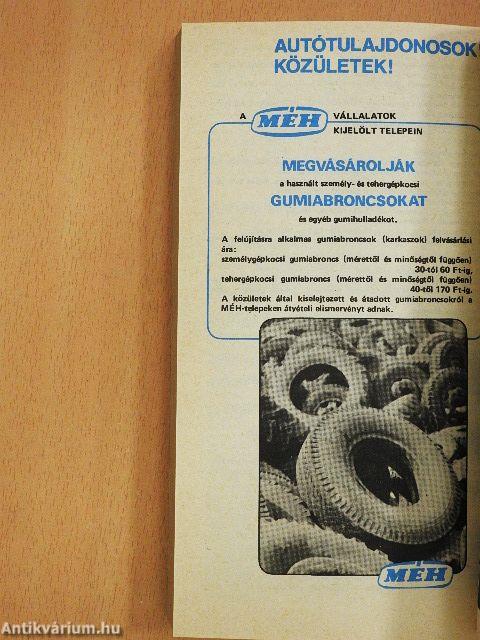 Autós mindentudó 1982