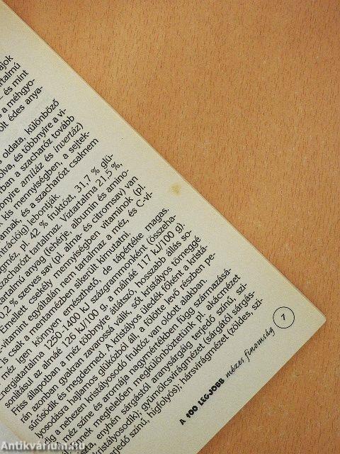 A 100 legjobb mézes finomság