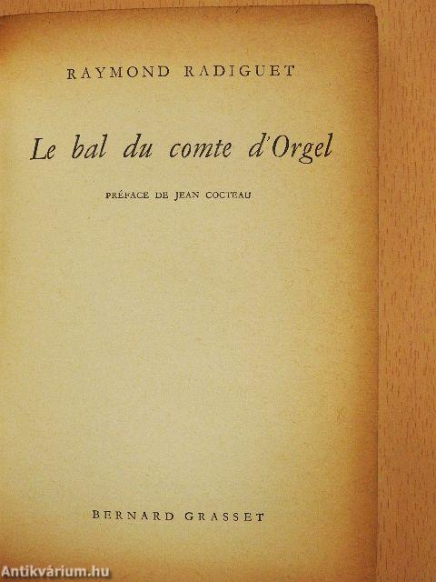 Le bal du comte d'Orgel