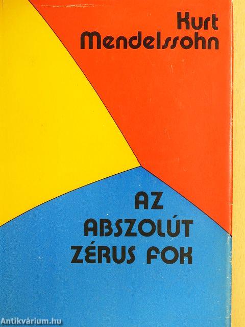 Az abszolút zérus fok