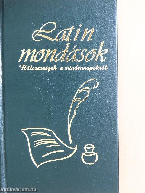 Latin mondások