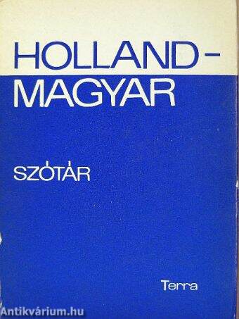 Holland-magyar szótár 