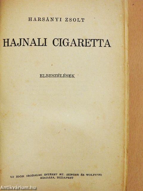 Hajnali cigaretta