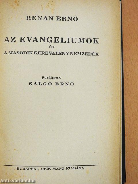 Az evangeliumok és a második keresztény nemzedék