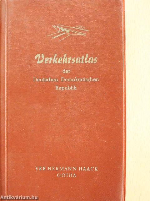 Verkehrsatlas der Deutschen Demokratischen Republik