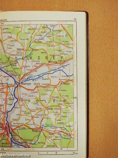 Verkehrsatlas der Deutschen Demokratischen Republik