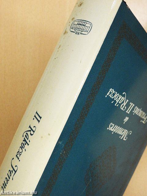 II. Rákóczi Ferenc Emlékiratai