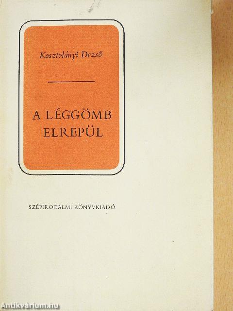 A léggömb elrepül