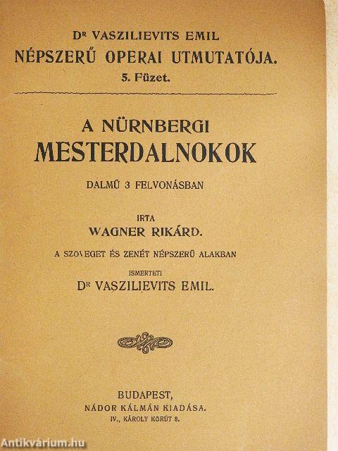 A nürnbergi mesterdalnokok