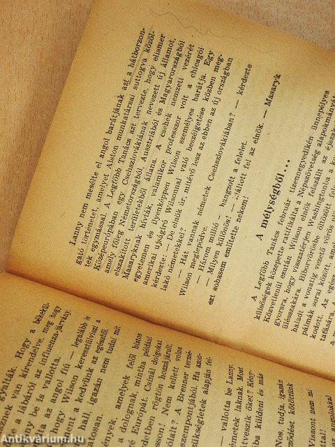 Letünt világ/A trianoni béketárgyalások magyar szemmel