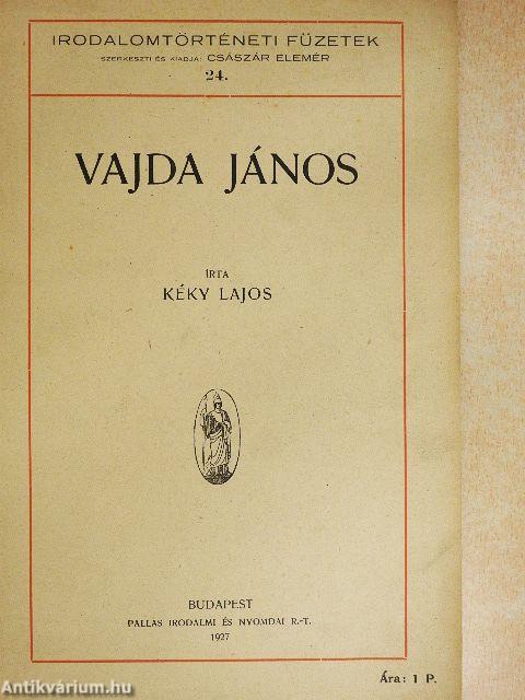 Vajda János