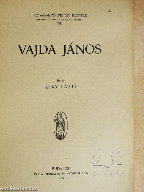 Vajda János