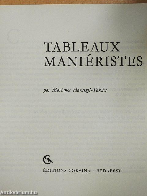 Tableaux Maniéristes
