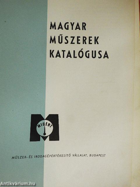 Magyar Műszerek Katalógusa