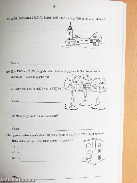 Matematikai feladatlapok általános iskolai tanulók részére