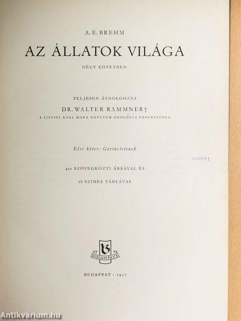 Brehm - Az állatok világa I-IV.