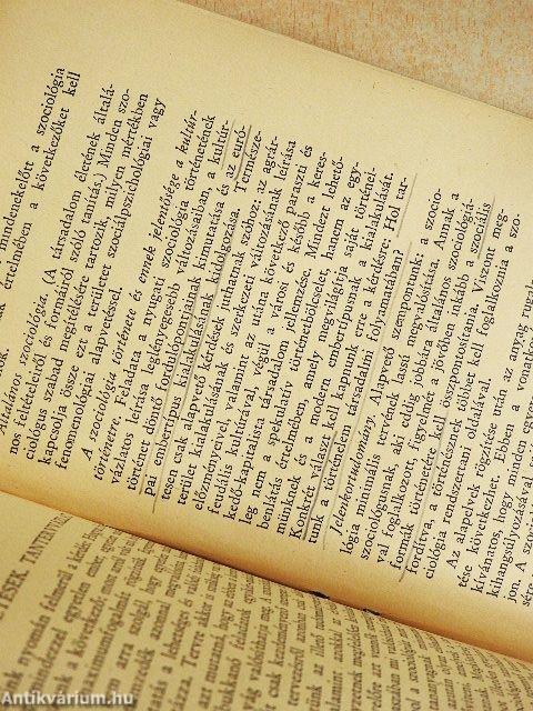 A jelenkori szociológia feladatai